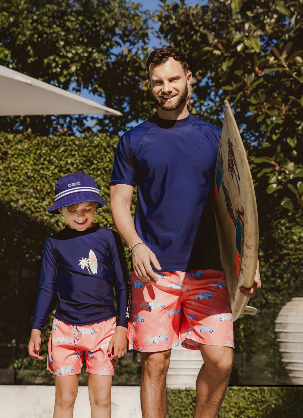 Snapper Rock Boys' Sunset Cruising Navy LS Rash Top (Toddler, Little Kid, Big Kid) - Image 4