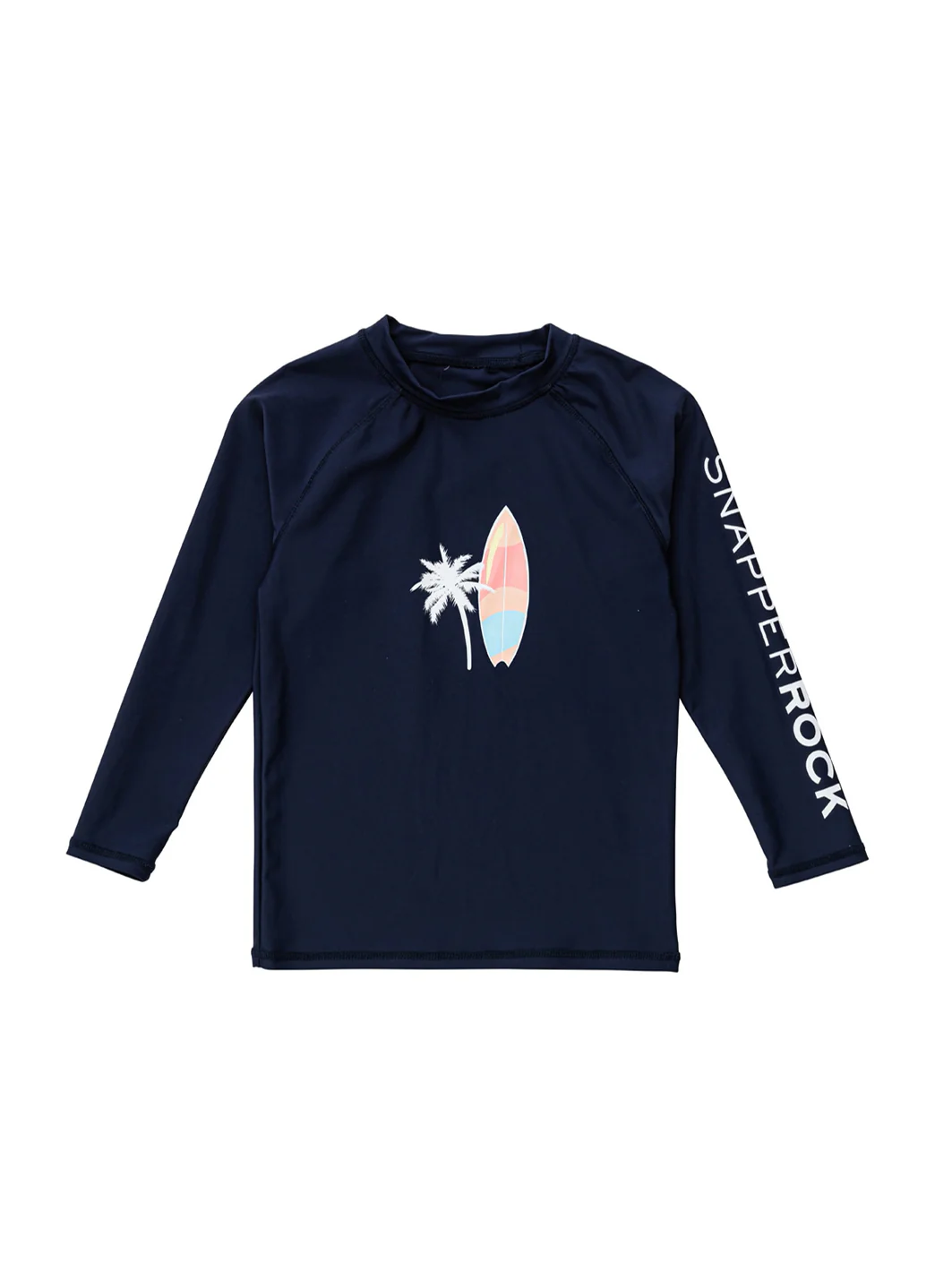 Snapper Rock Boys' Sunset Cruising Navy LS Rash Top (Toddler, Little Kid, Big Kid) - Image 7