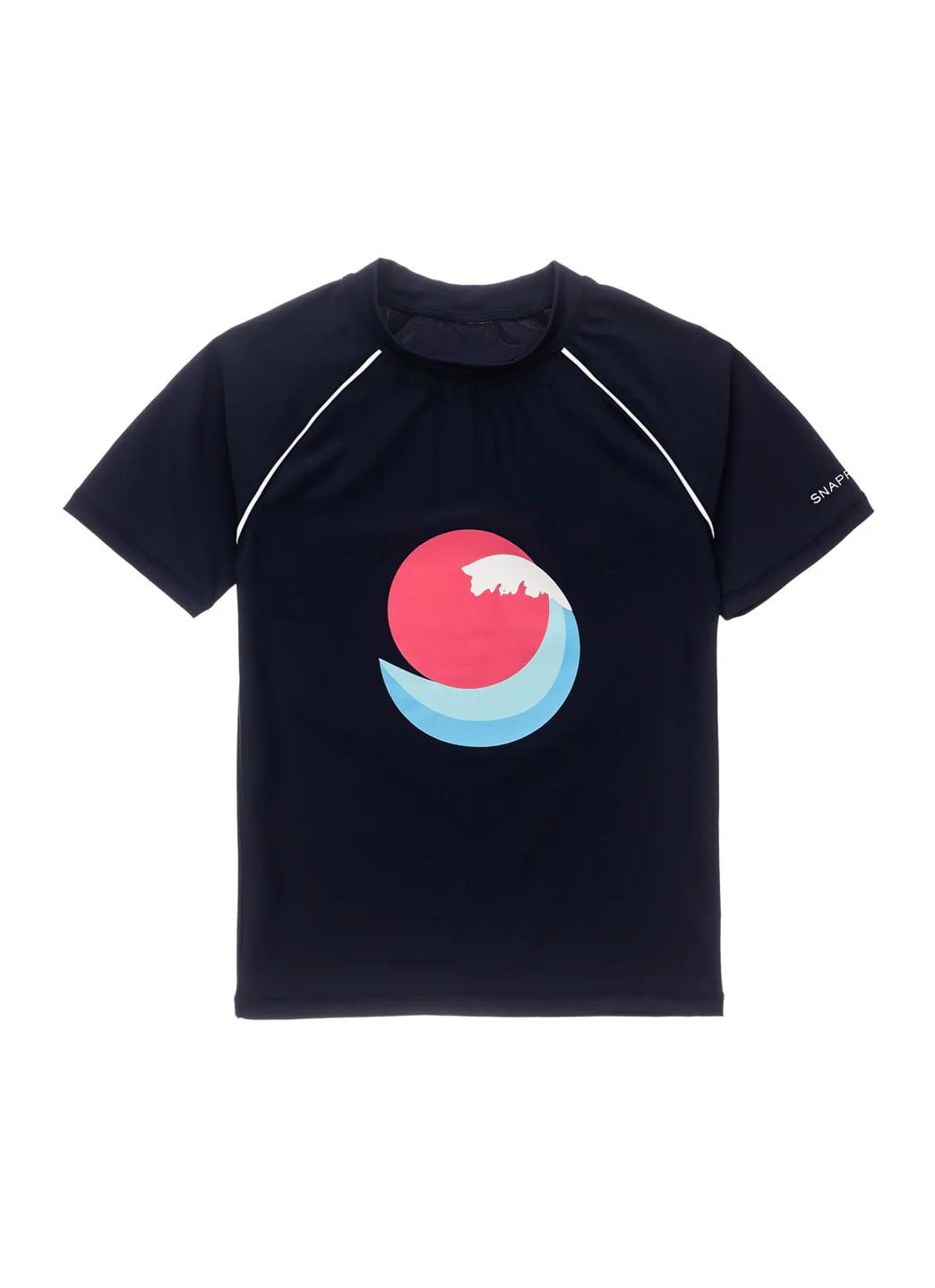 Snapper Rock Boys' Sunset Wave Short Sleeve Rash Guard (Toddler, Little Kid, Big Kid) - Image 6