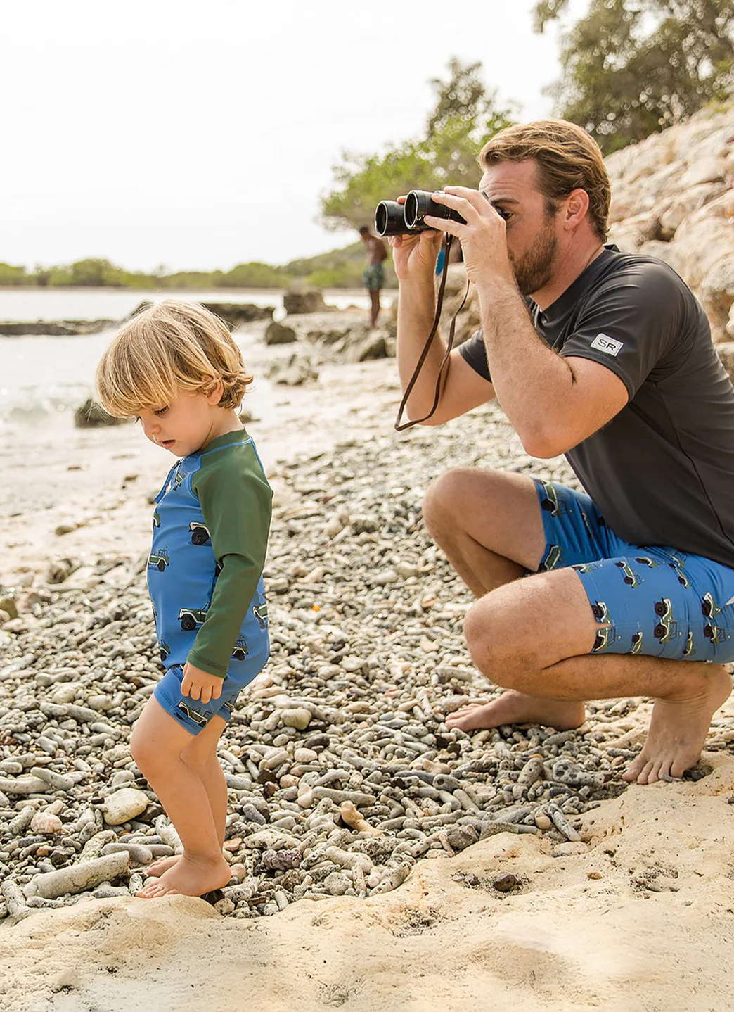 Snapper Rock Boys' Surf Safari Long Sleeve One Piece Swimsuit (Baby) - Image 3