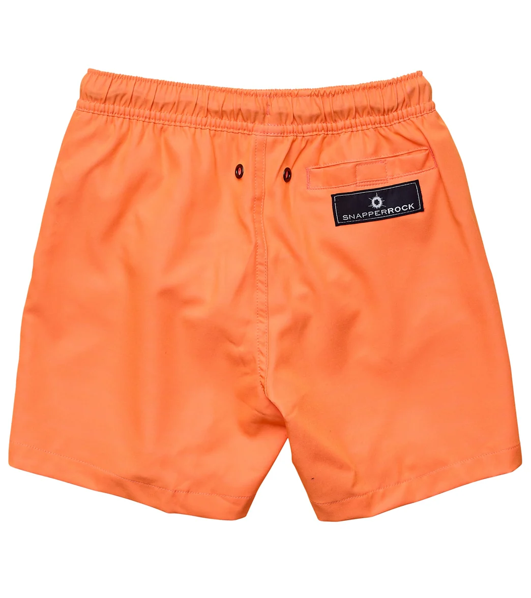 Snapper Rock Boys' Tangerine Swim Trunks (Toddler, Little Kid, Big Kid) - Image 2