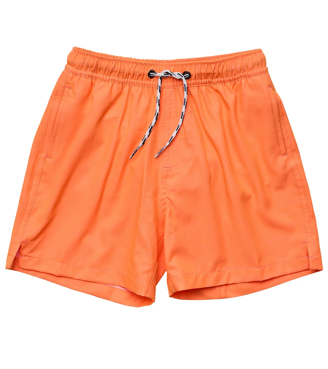 Snapper Rock Boys' Tangerine Swim Trunks (Toddler, Little Kid, Big Kid) - Image 6
