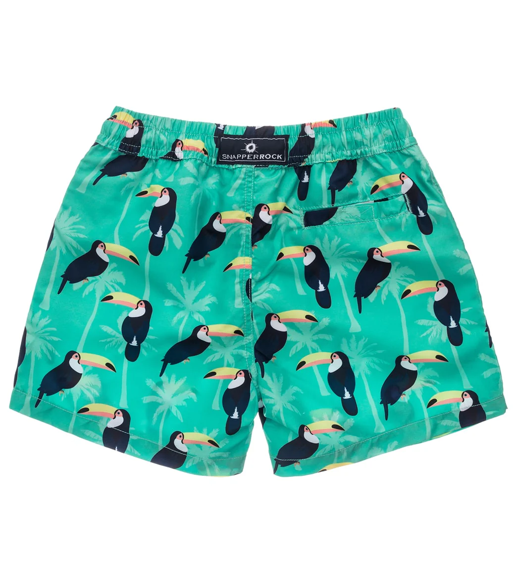 Snapper Rock Boys' Toucan Talk Volley Swim Trunk (Toddler, Little Kid, Big Kid) - Image 2
