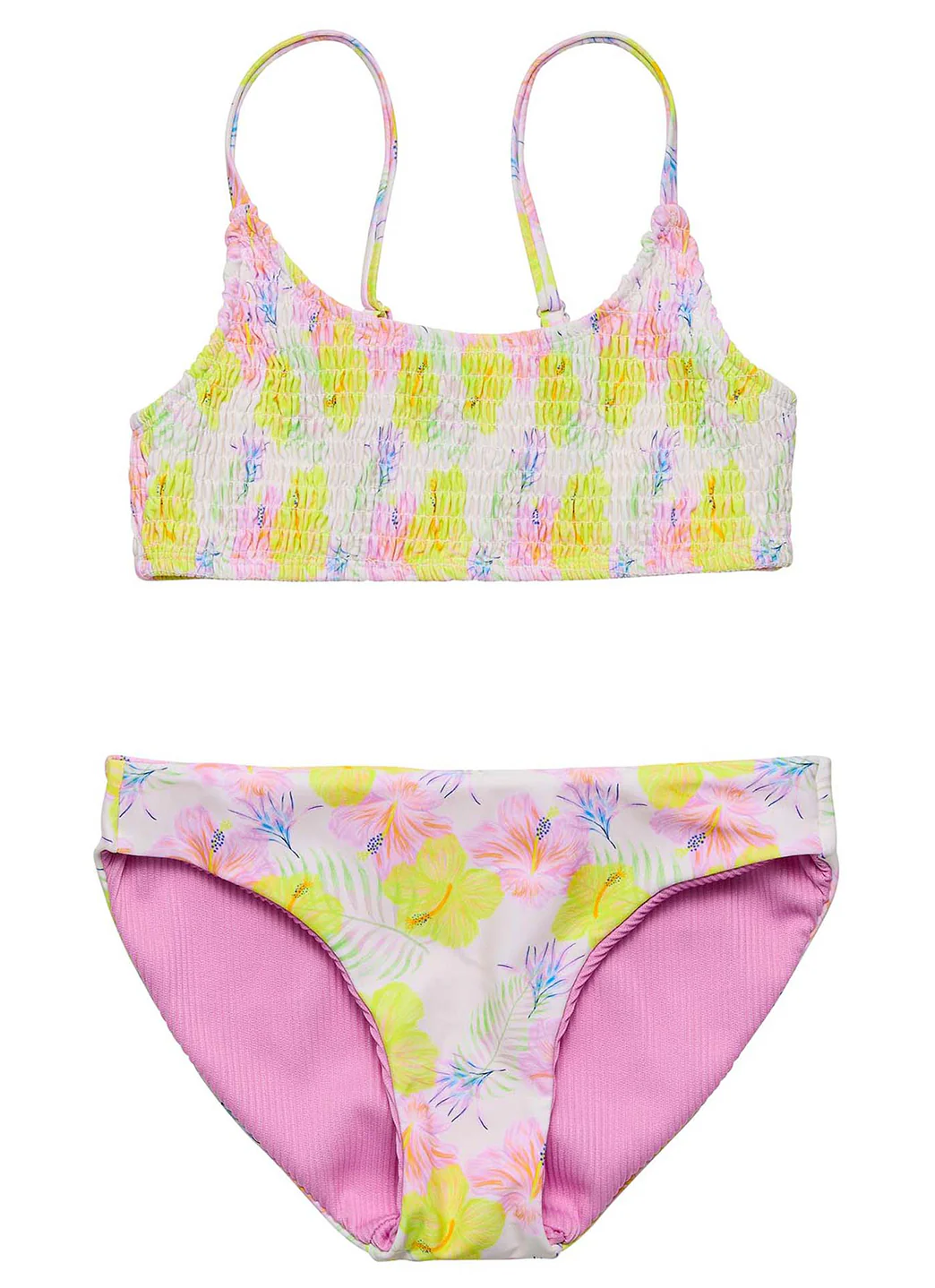 Snapper Rock Girls' Aloha Vacay Sustainable Two Piece Bikini Set (Big Kid) - Image 2