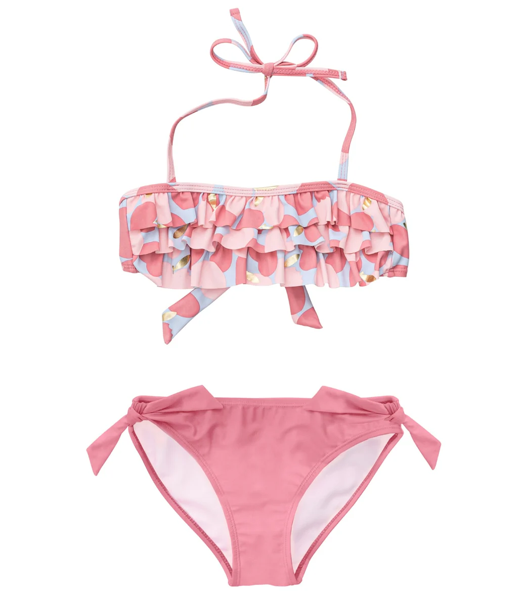 Snapper Rock Girls' Apple Love Bandeau Bikini Set (Toddler, Little Kid) - Image 7
