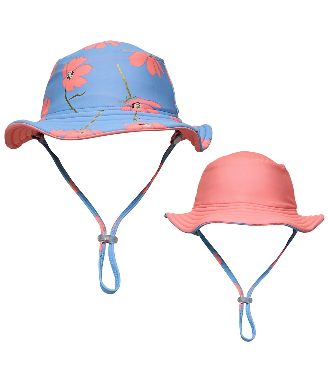 Snapper Rock Girls' Beach Bloom Reversible Bucket Hat - Image 2