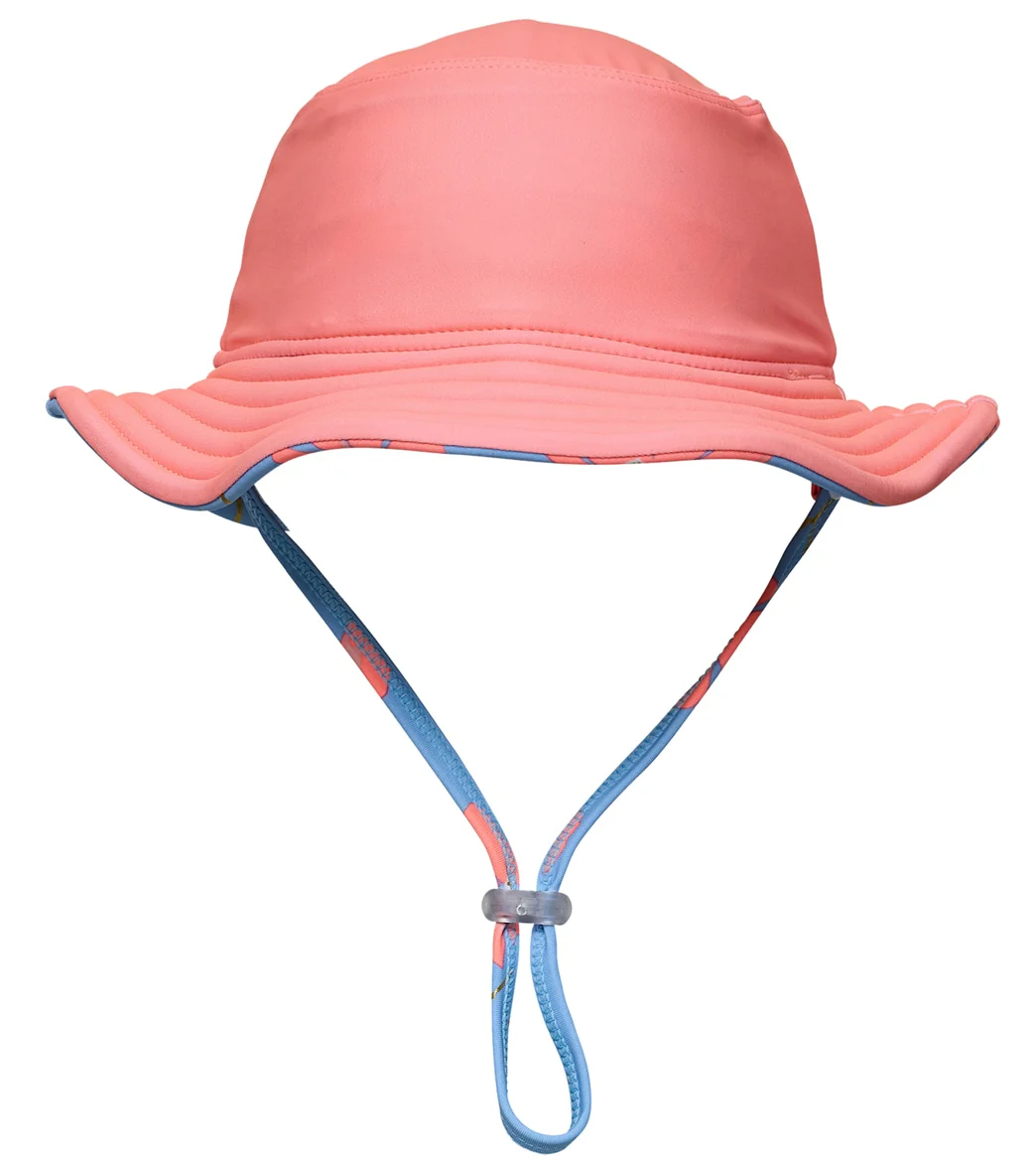 Snapper Rock Girls' Beach Bloom Reversible Bucket Hat - Image 4