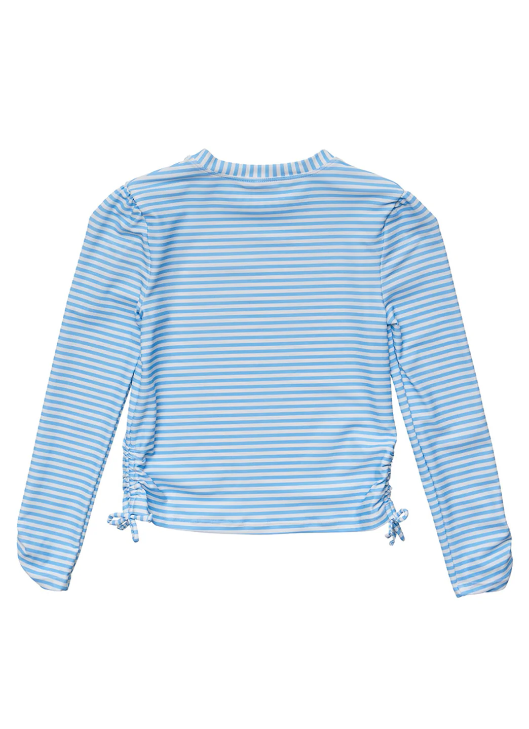 Snapper Rock Girls' Cornflower Stripe Long Sleeve Rashguard (Toddler, Little Kid, Big Kid) - Image 4