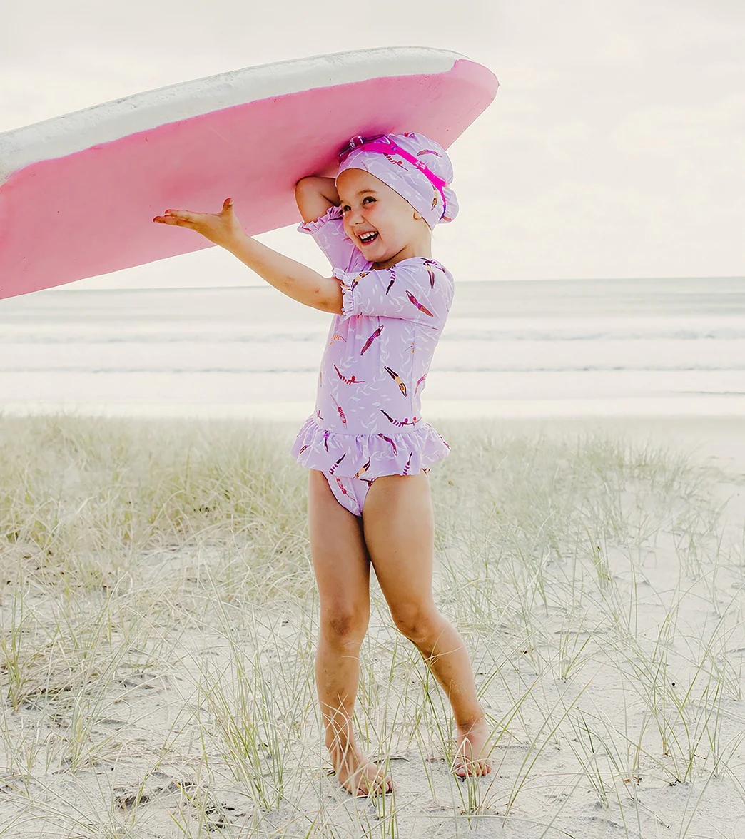 Snapper Rock Girls' Diving Diva Skirted One Piece Swimsuit (Baby, Toddler) - Image 4