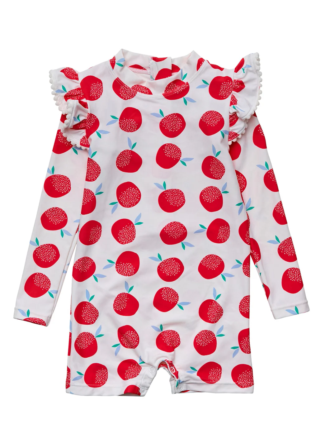 Snapper Rock Girls' Juicy Fruit Long Sleeve One Piece Swimsuit (Baby) - Image 3