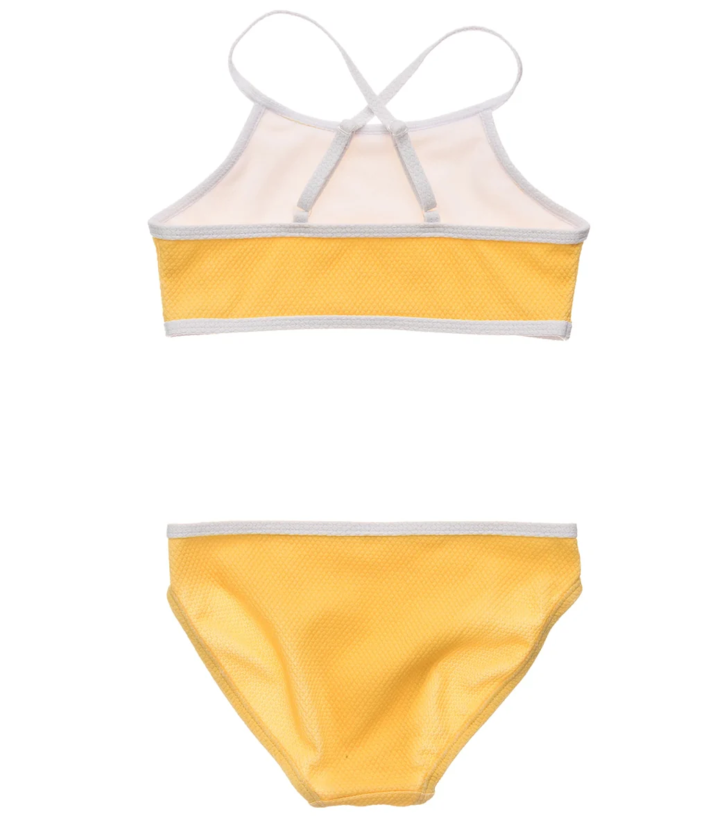 Snapper Rock Girls' Marigold Sports Two Piece Bikini Set (Big Kid) - Image 2