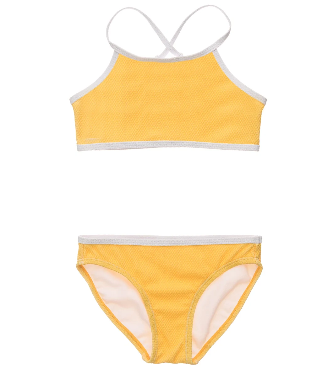 Snapper Rock Girls' Marigold Sports Two Piece Bikini Set (Big Kid) - Image 5