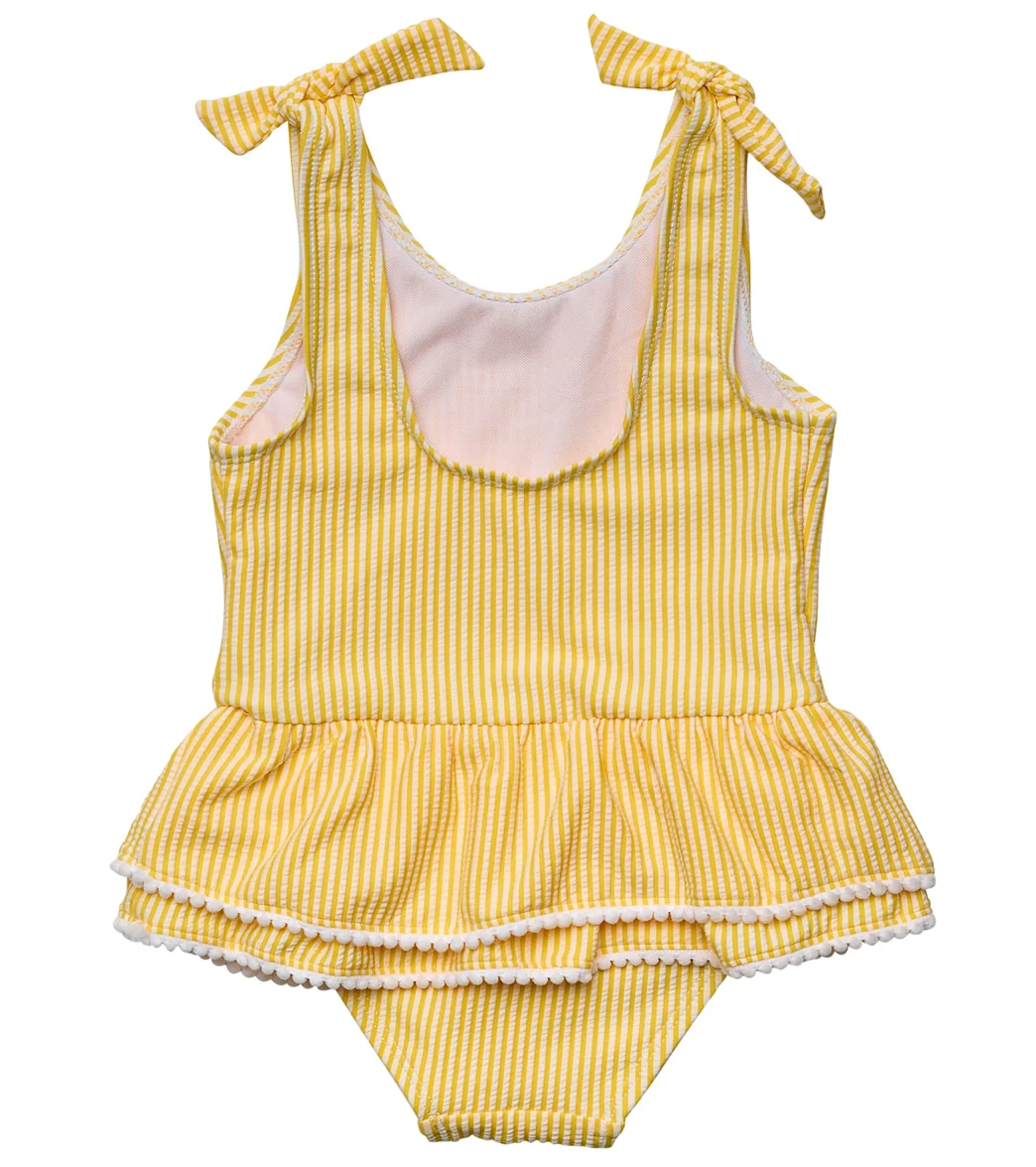 Snapper Rock Girls' Marigold Stripe Skirt One Piece Swimsuit (Baby, Toddler, Little Kid) - Image 3