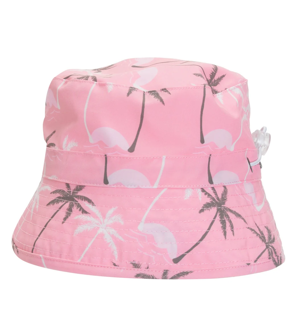 Snapper Rock Girls' Palm Paradise Sustainable Bucket Hat - Image 6