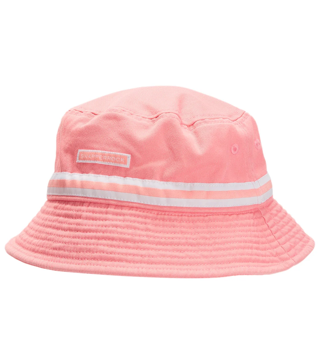 Snapper Rock Girls' Pink Surf Bucket Hat - Image 5