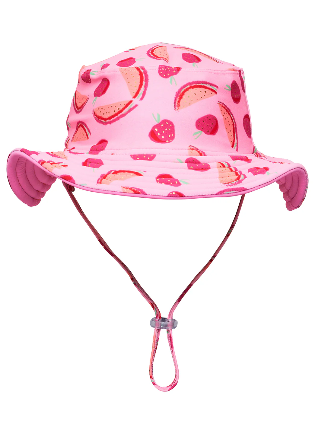 Snapper Rock Kids' Berry Sweet Reversible Bucket Hat - Image 3