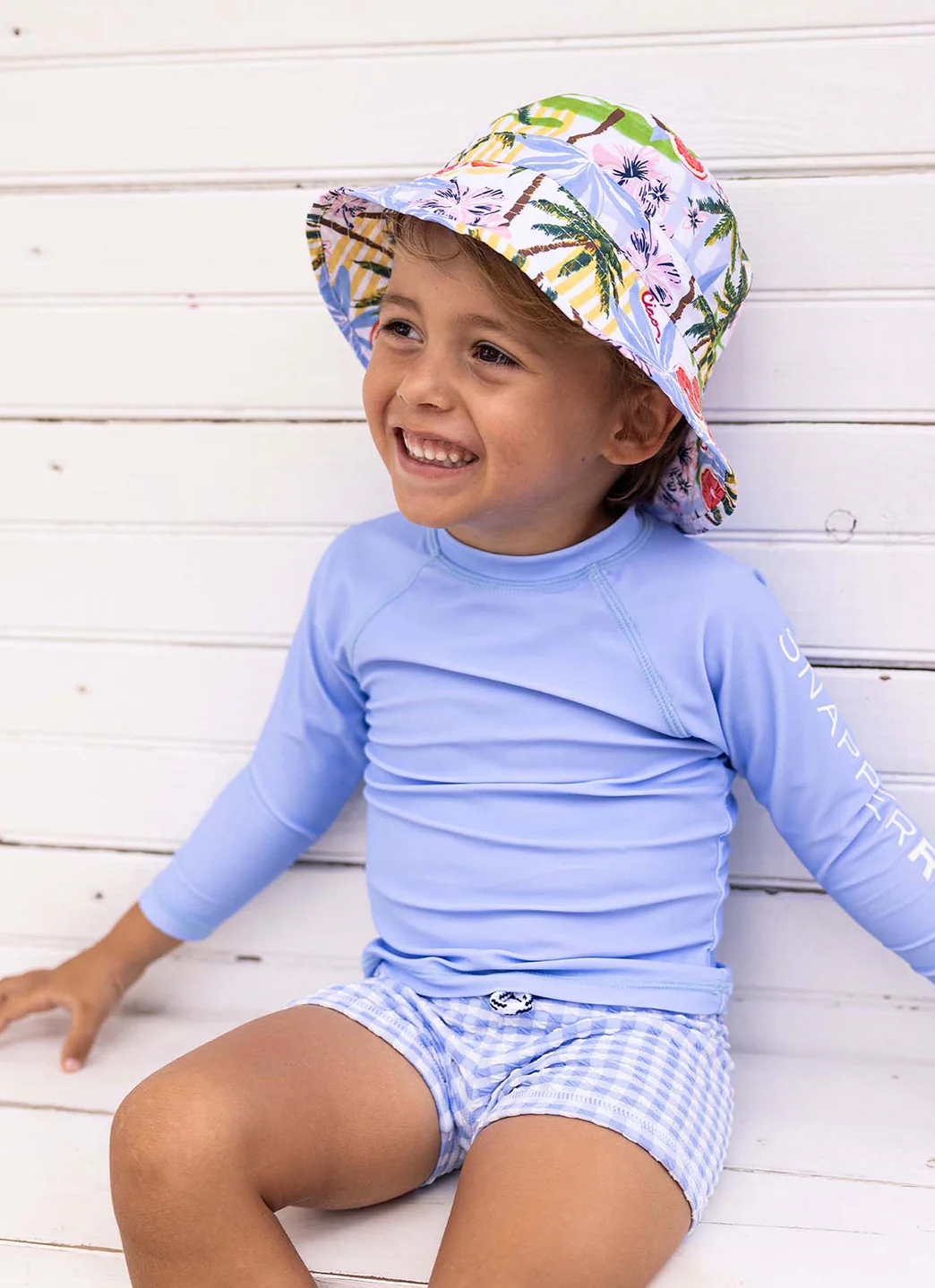 Snapper Rock Kids' Ciao Paradiso Bucket Hat - Image 5