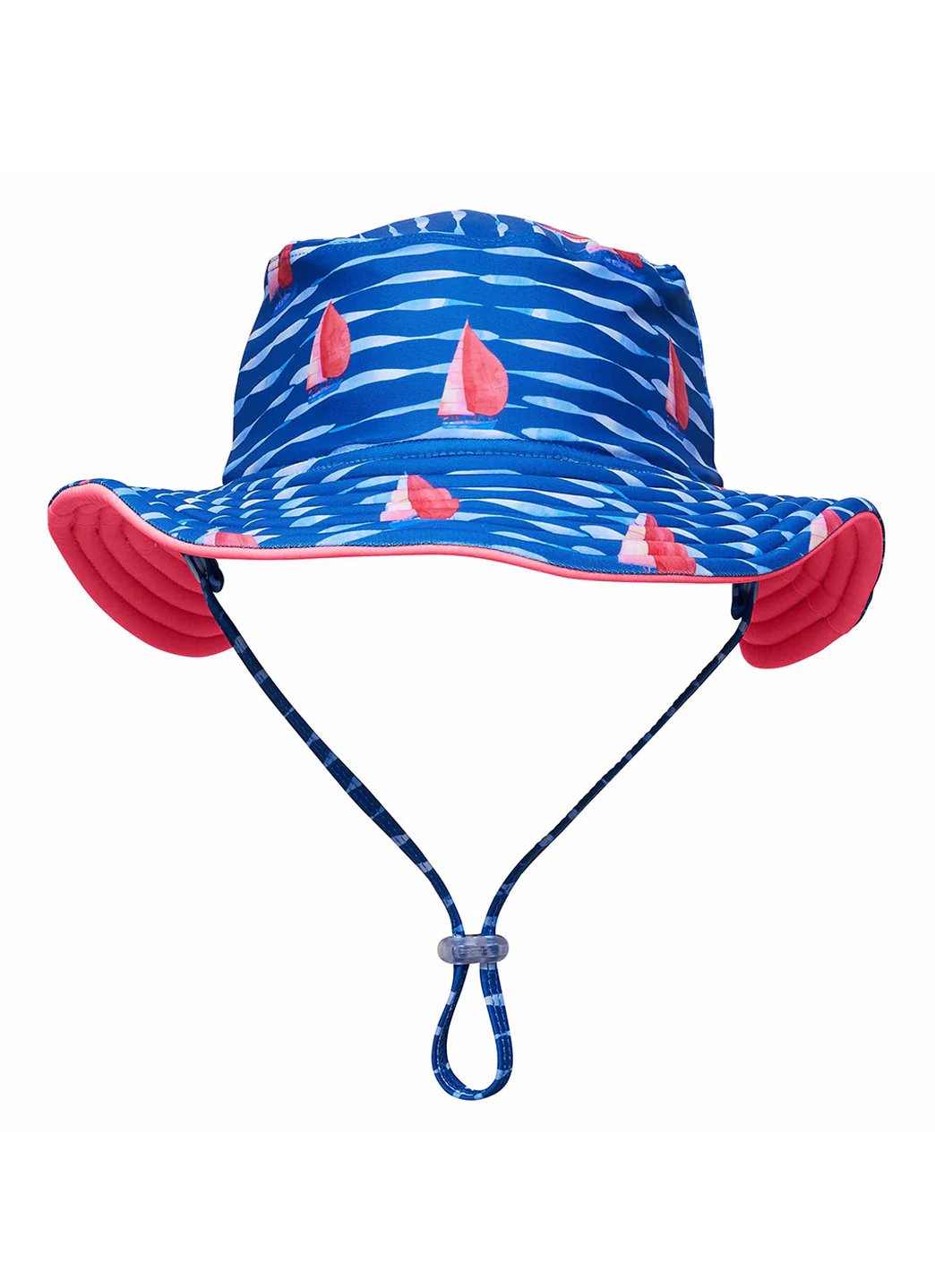 Snapper Rock Kids' Sailboat Rock Reversible Bucket Hat - Image 5