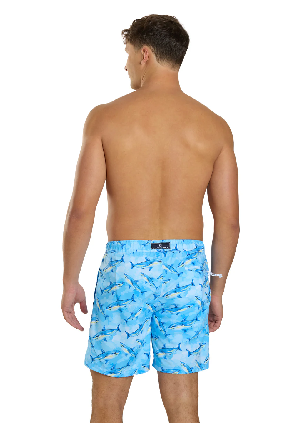 Snapper Rock Men's Jawsome Waves 19" Swim Trunk - Image 4