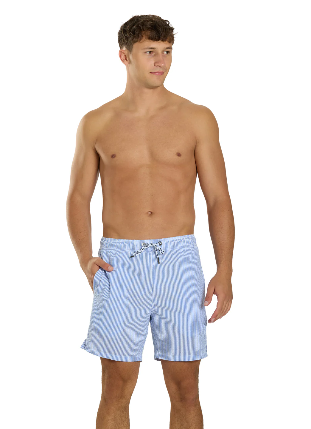Snapper Rock Men's Parisian Summer Comfort Lined 19" Swim Trunk - Image 2