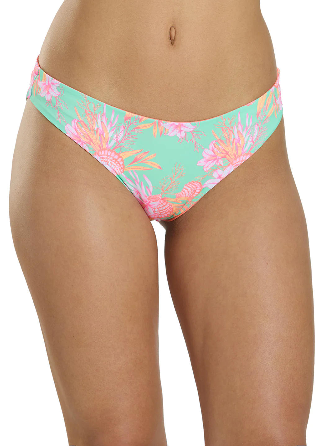 Snapper Rock Women's Coastal Shells Reversible Bikini Bottom - Image 2