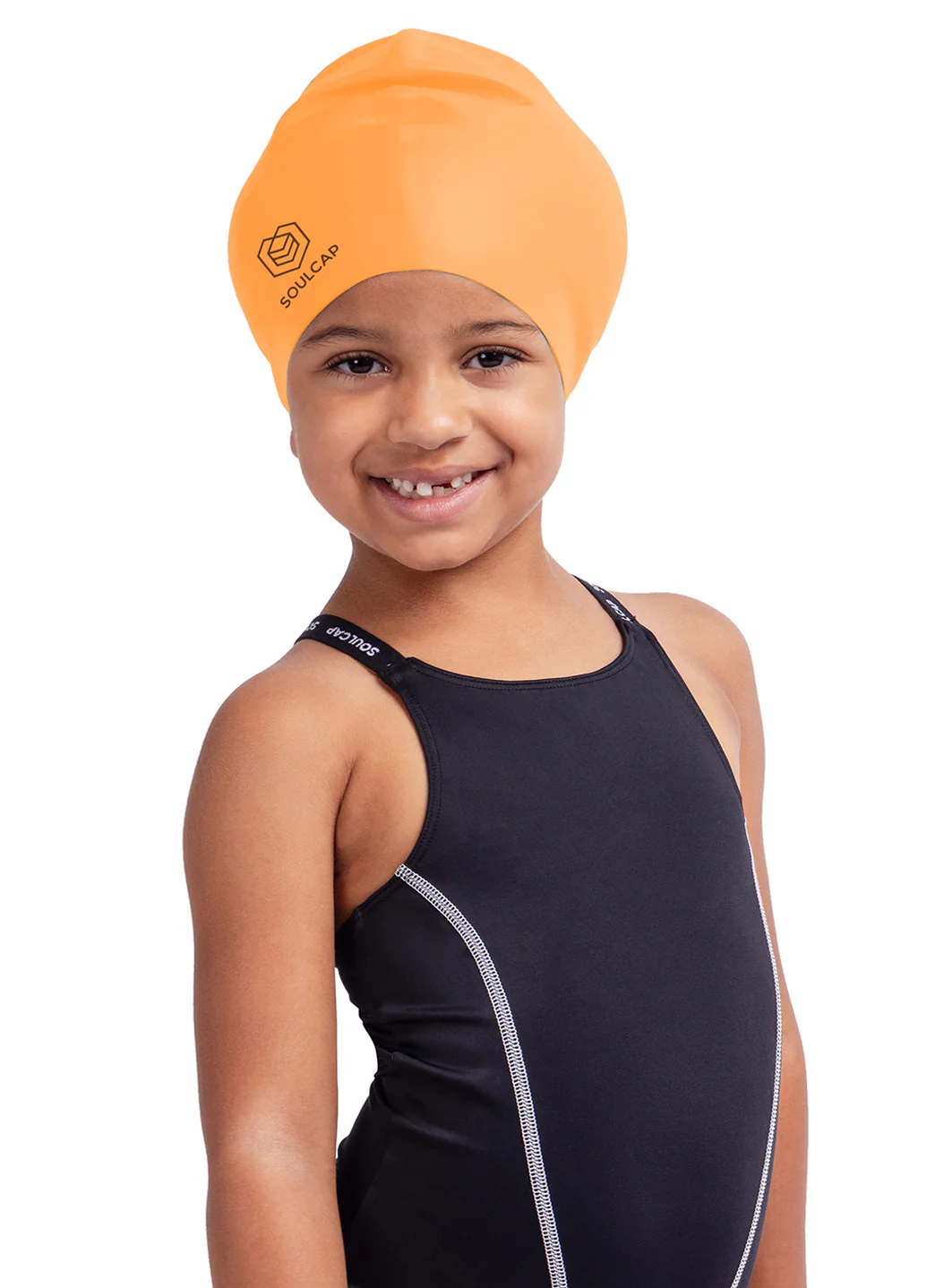 SOUL CAP Children's Swim Cap For Long Hair - Image 34