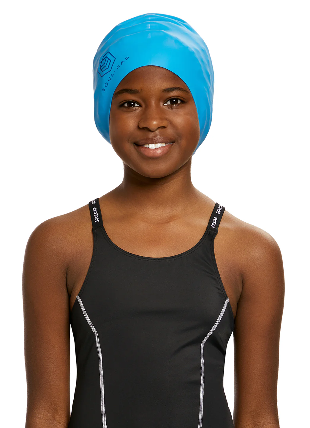 SOUL CAP Children's Swim Cap For Long Hair - Image 62