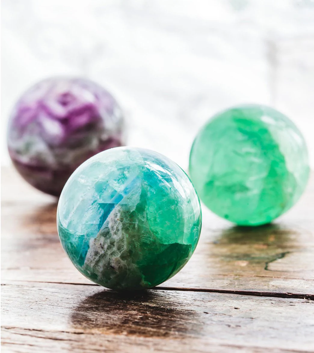 SoulMakes Fluorite Sphere - Image 2
