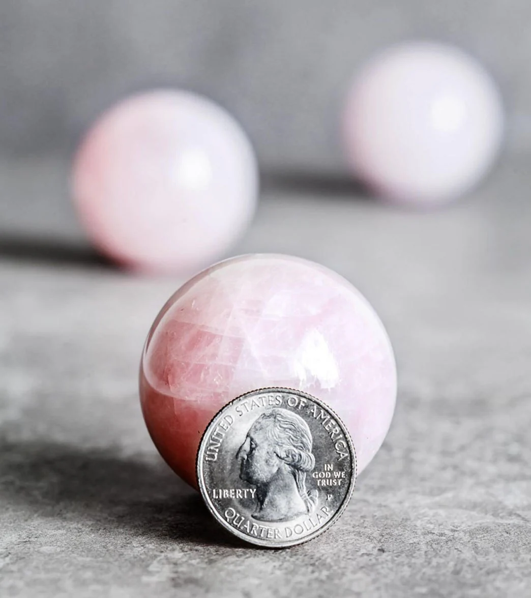 SoulMakes Rose Quartz Sphere - Image 2