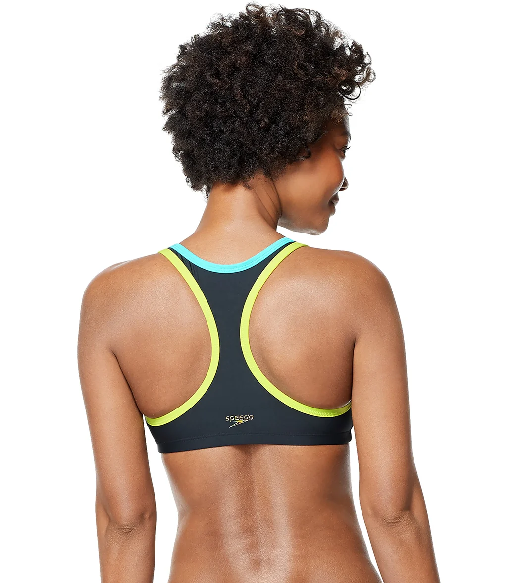 Speedo Active Women's Racerback Bikini Top - Image 3