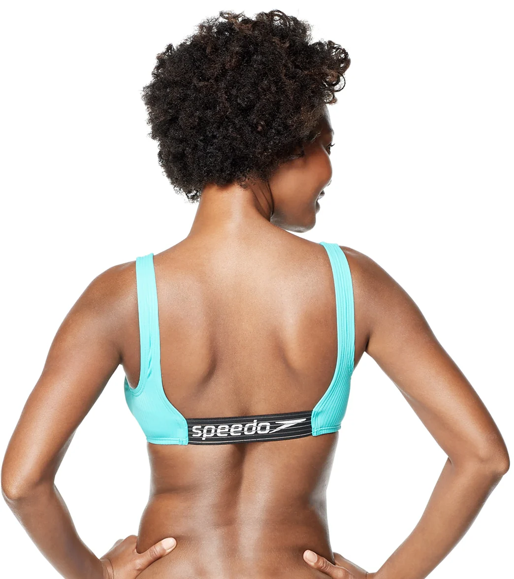 Speedo Active Women's Ribbed Bikini Top - Image 23