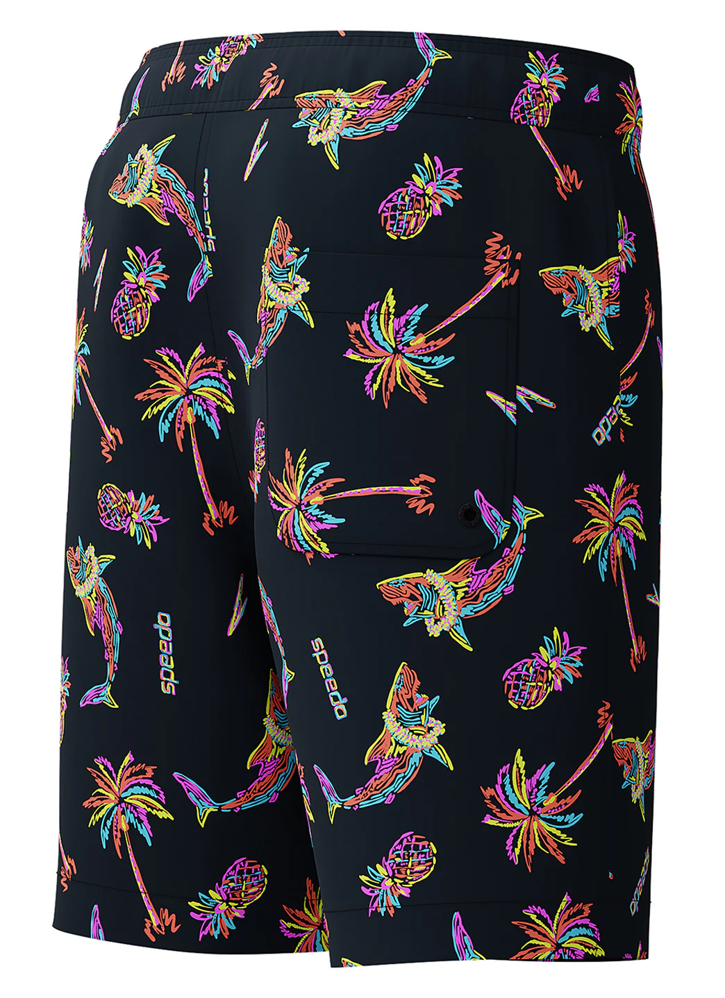Speedo Boys' 15" Redondo Volley Printed Swim Trunks (Little Kid, Big Kid) - Image 14