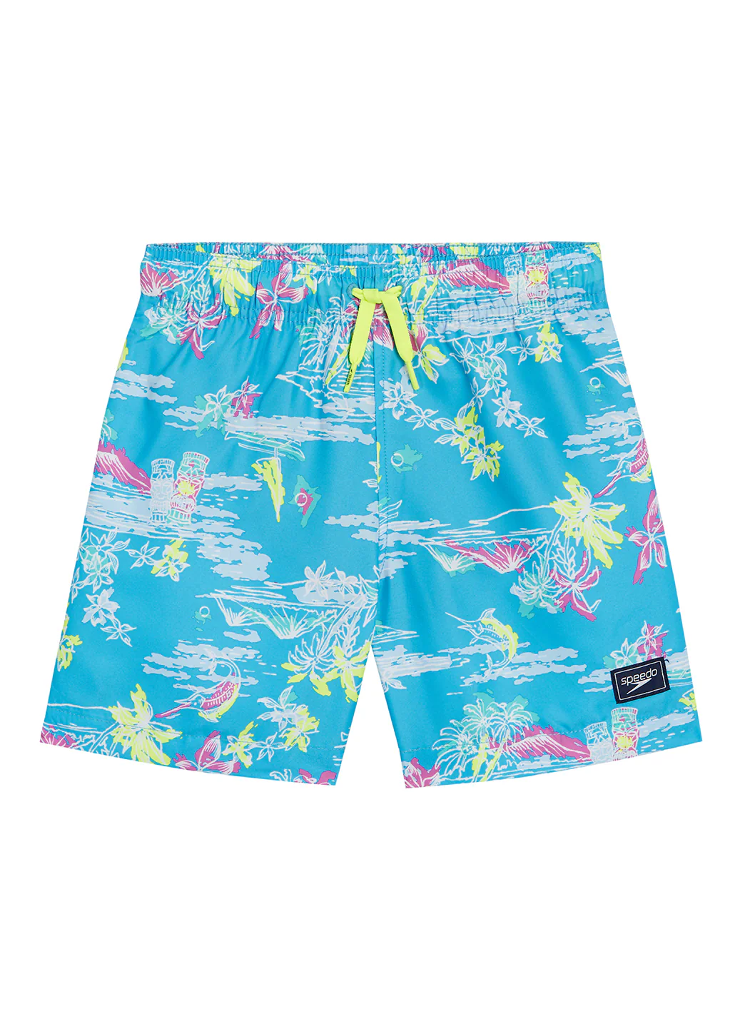 Speedo Boys' 15" Redondo Volley Printed Swim Trunks (Little Kid, Big Kid) - Image 16