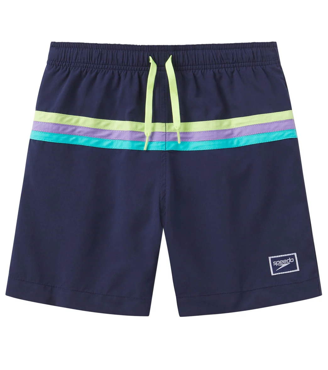 Speedo Boys' Colorblock Swim Trunks (Little Kid, Big Kid)
