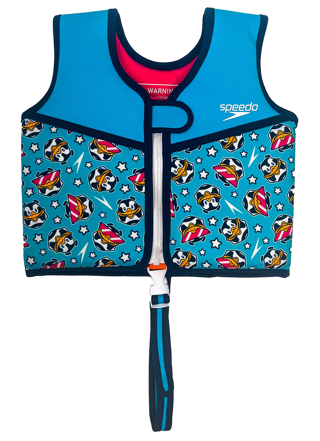 Speedo Boys' Learn To Swim Printed Neoprene Swim Vest (2yrs-6yrs) - Image 3