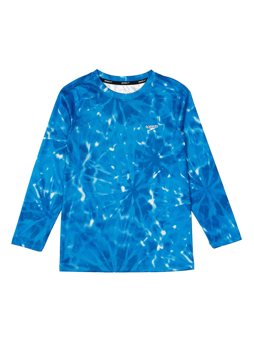 Speedo Boy's Long Sleeve Printed Swim Shirt (Little Kid, Big Kid)