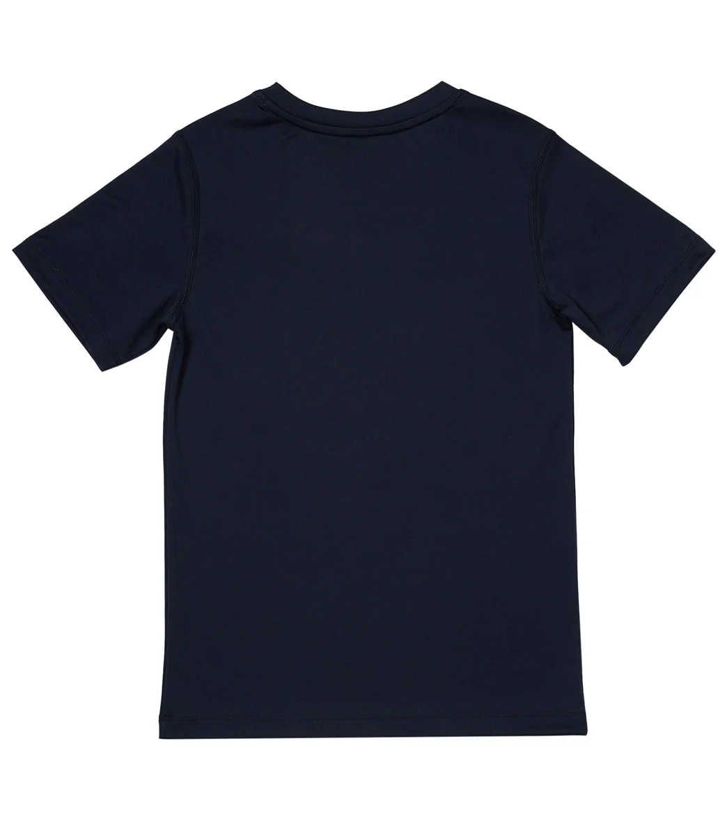Speedo Boy's Short Sleeve Graphic Swim Shirt (Little Kid, Big Kid) - Image 2