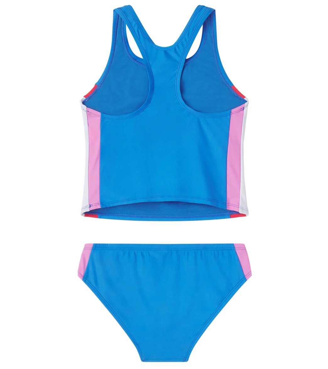 Speedo Girls' Colorblock Two Piece Tankini Set (Big Kid) - Image 6