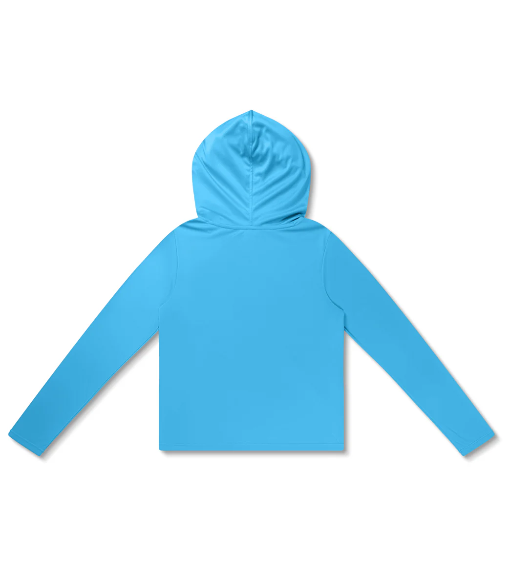 Speedo Girl's Hooded Swim Tee (Little Kid,Big Kid) - Image 14