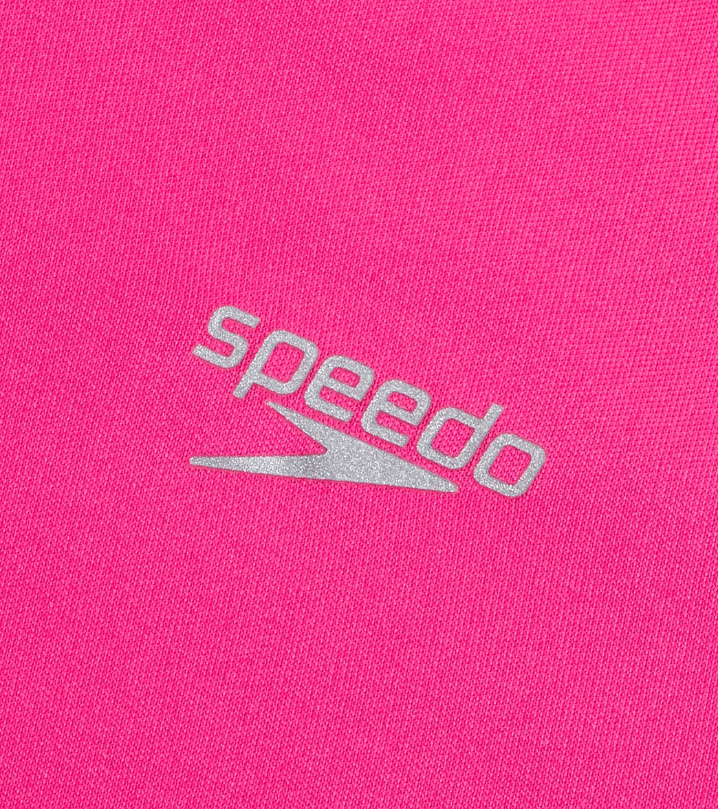 Speedo Girl's Hooded Swim Tee (Little Kid,Big Kid) - Image 22