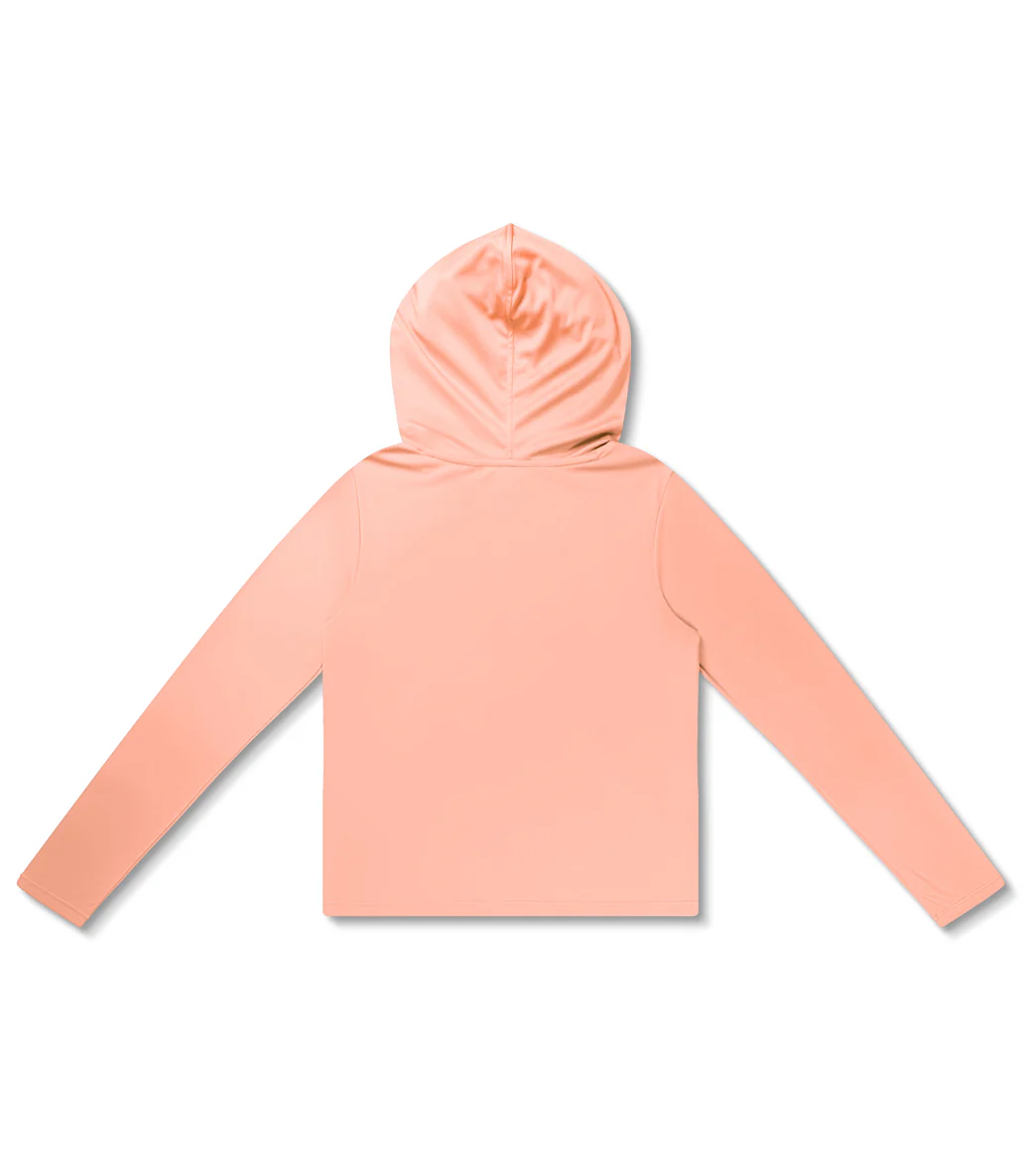 Speedo Girl's Hooded Swim Tee (Little Kid,Big Kid) - Image 7