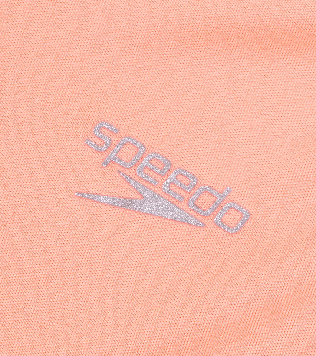 Speedo Girl's Hooded Swim Tee (Little Kid,Big Kid) - Image 8