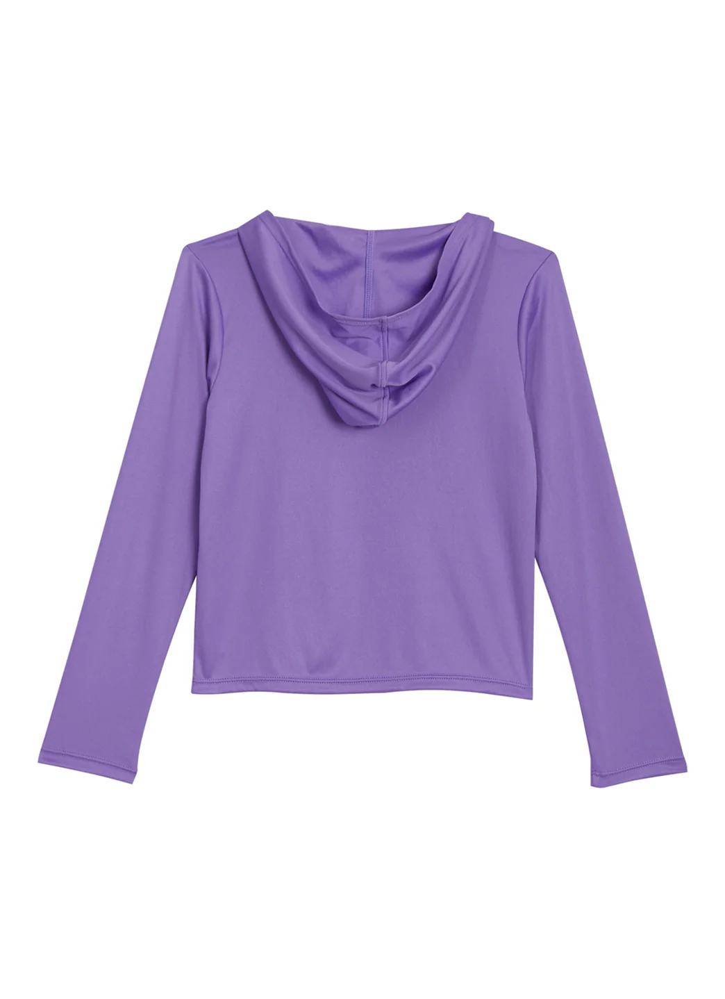 Speedo Girls' Long Sleeve Hooded Swim Tee (Big Kid) - Image 2
