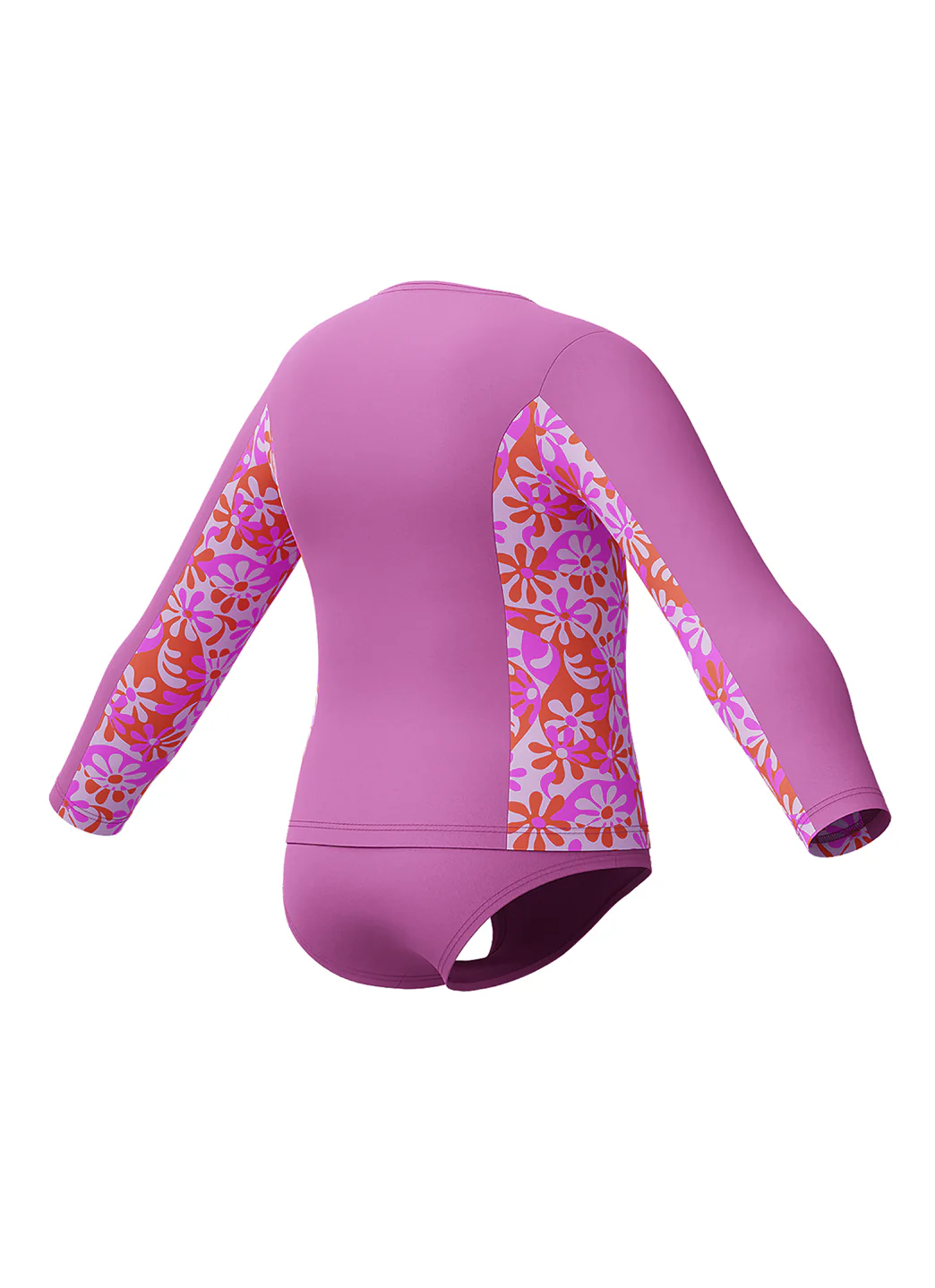 Speedo Girls' Long Sleeve Two Piece Rash Guard Set (Toddler, Little Kid) - Image 13
