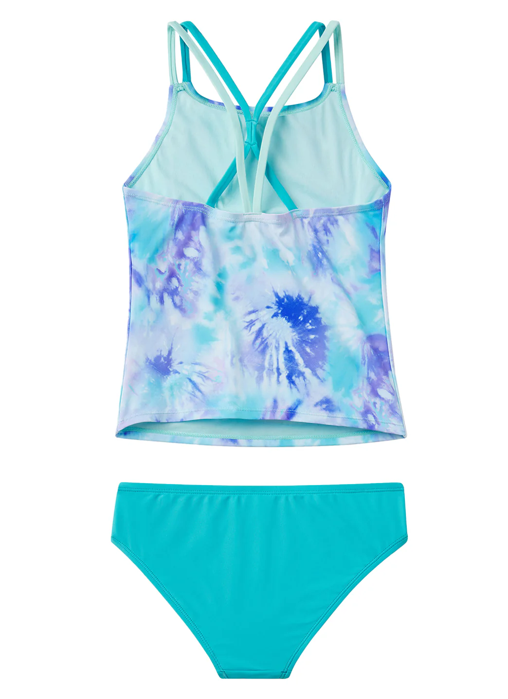 Speedo Girls' Printed Tankini Set (Big Kid) - Image 16
