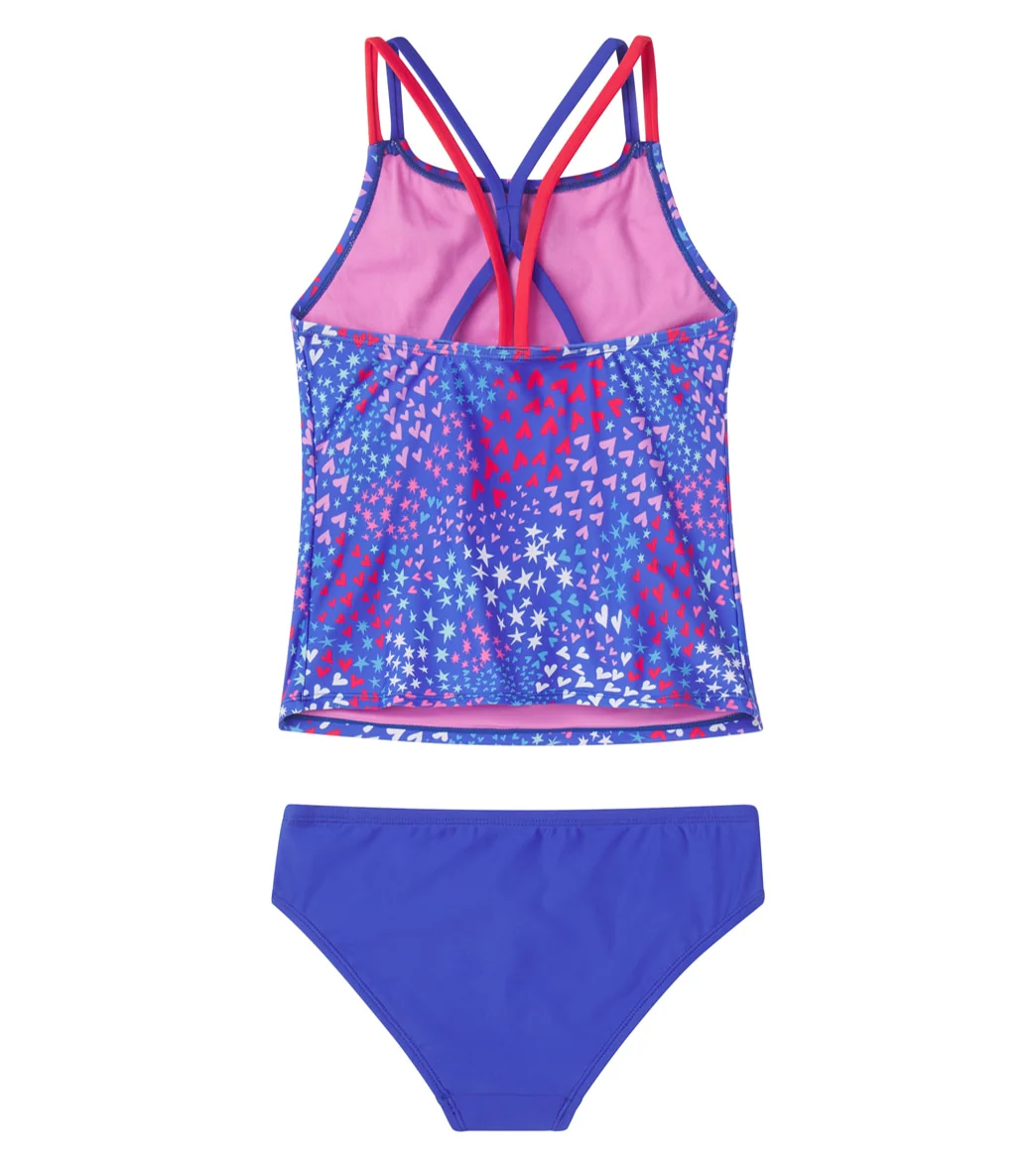 Speedo Girls' Printed Tankini Set (Big Kid) - Image 19