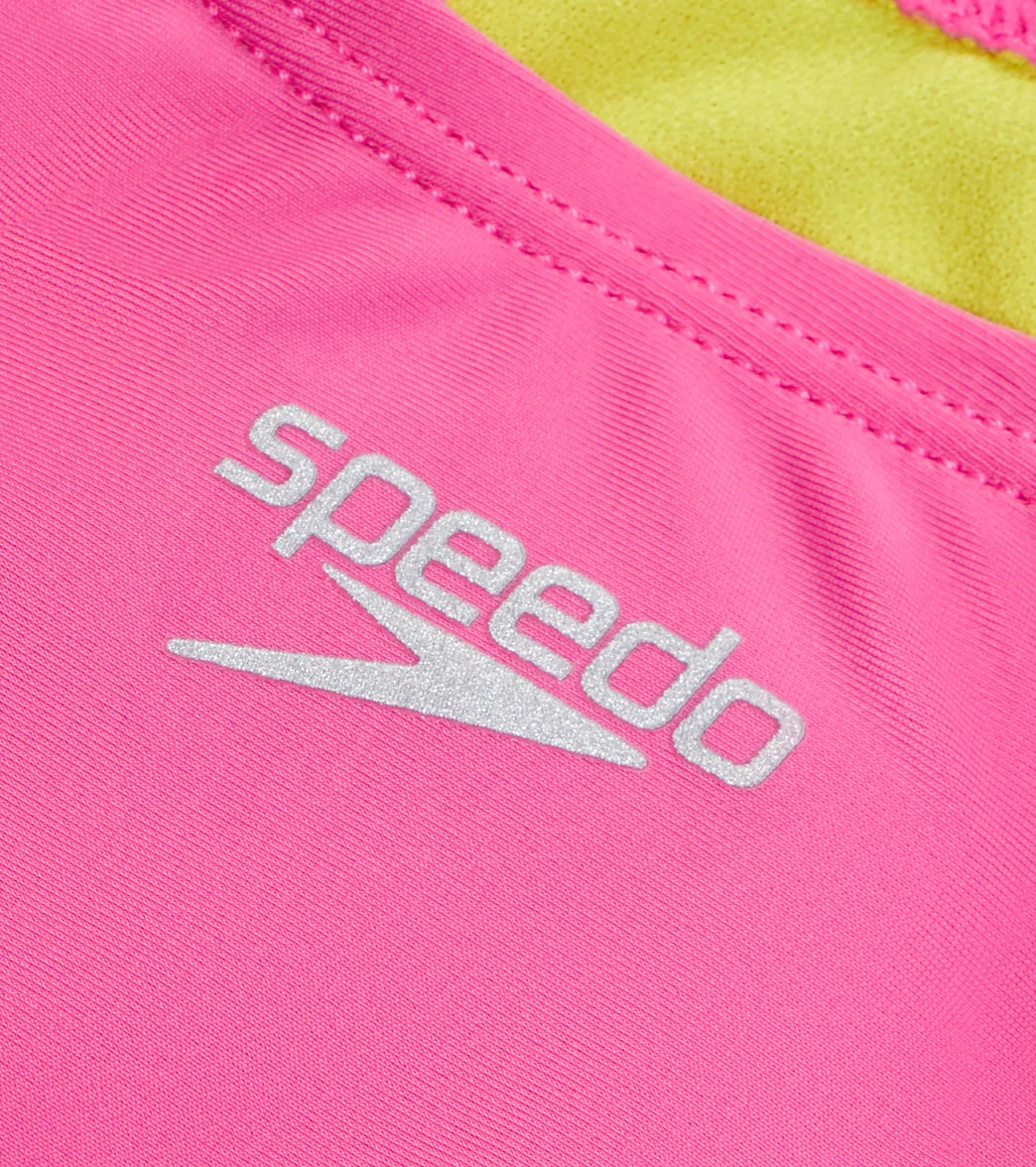Speedo Girls' Solid Racerback One Piece Swimsuit (Little Kid, Big Kid) - Image 13