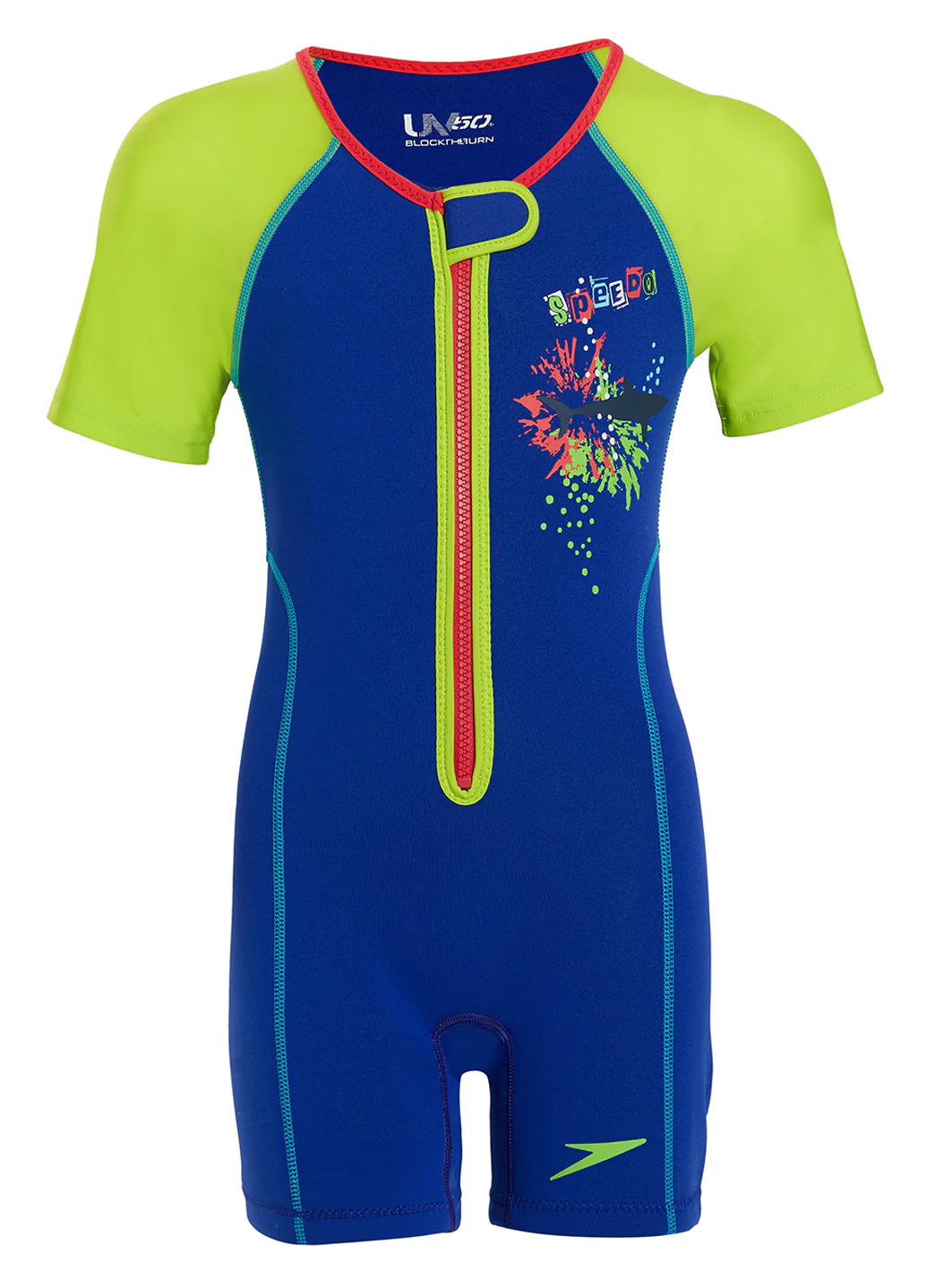 Speedo Kids' Learn to Swim UV 50+ Short Sleeve Thermal Suit (Toddler, Little Kid) - Image 6