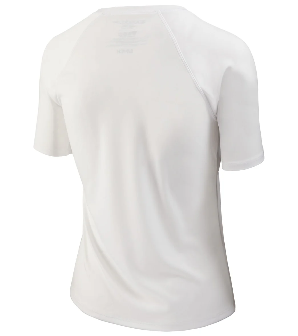 Speedo Lifeguard Women's Short Sleeve Solid Swim Tee - Image 10