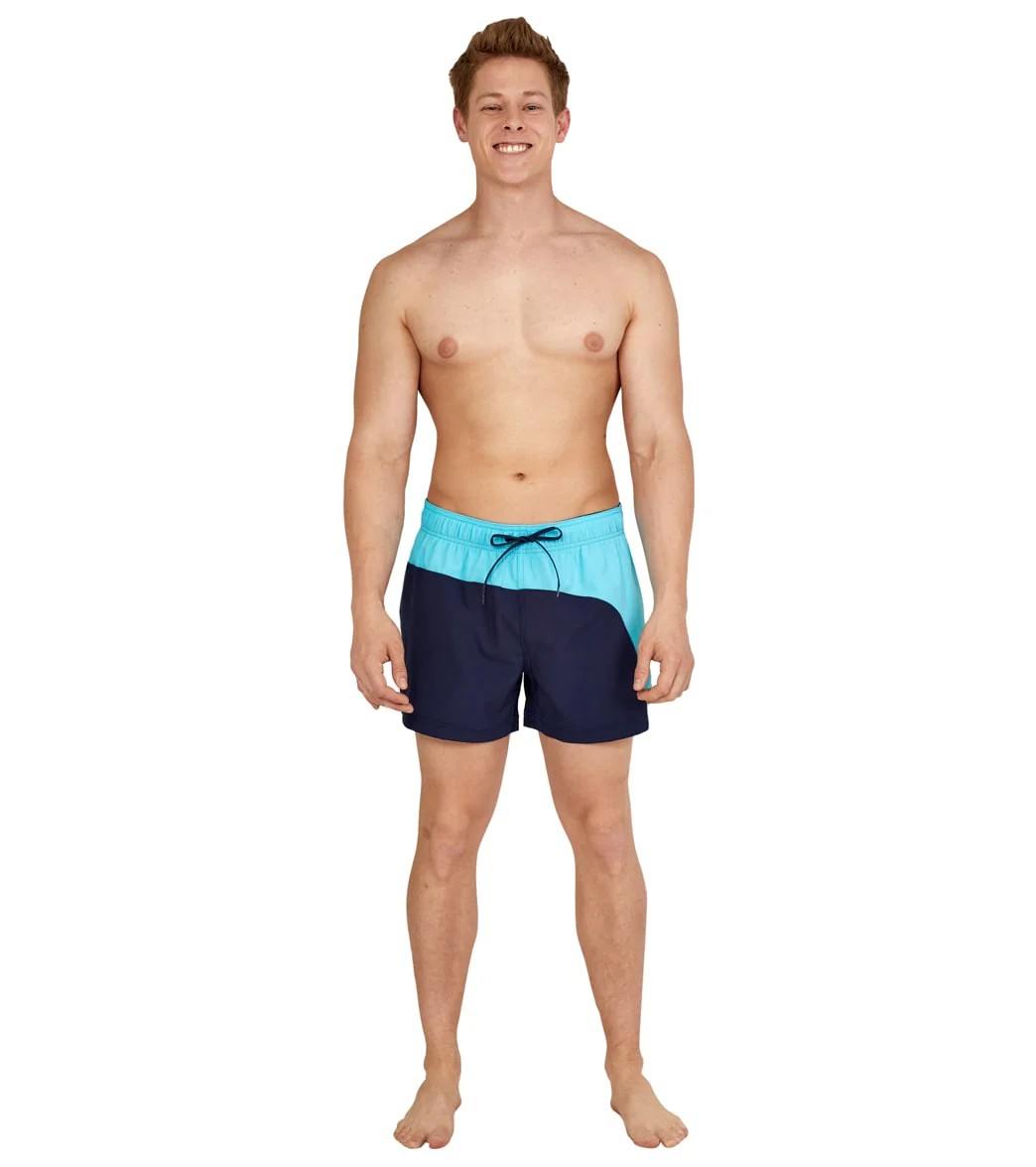 Speedo Men's 14" Colorblock Swim Trunks - Image 3